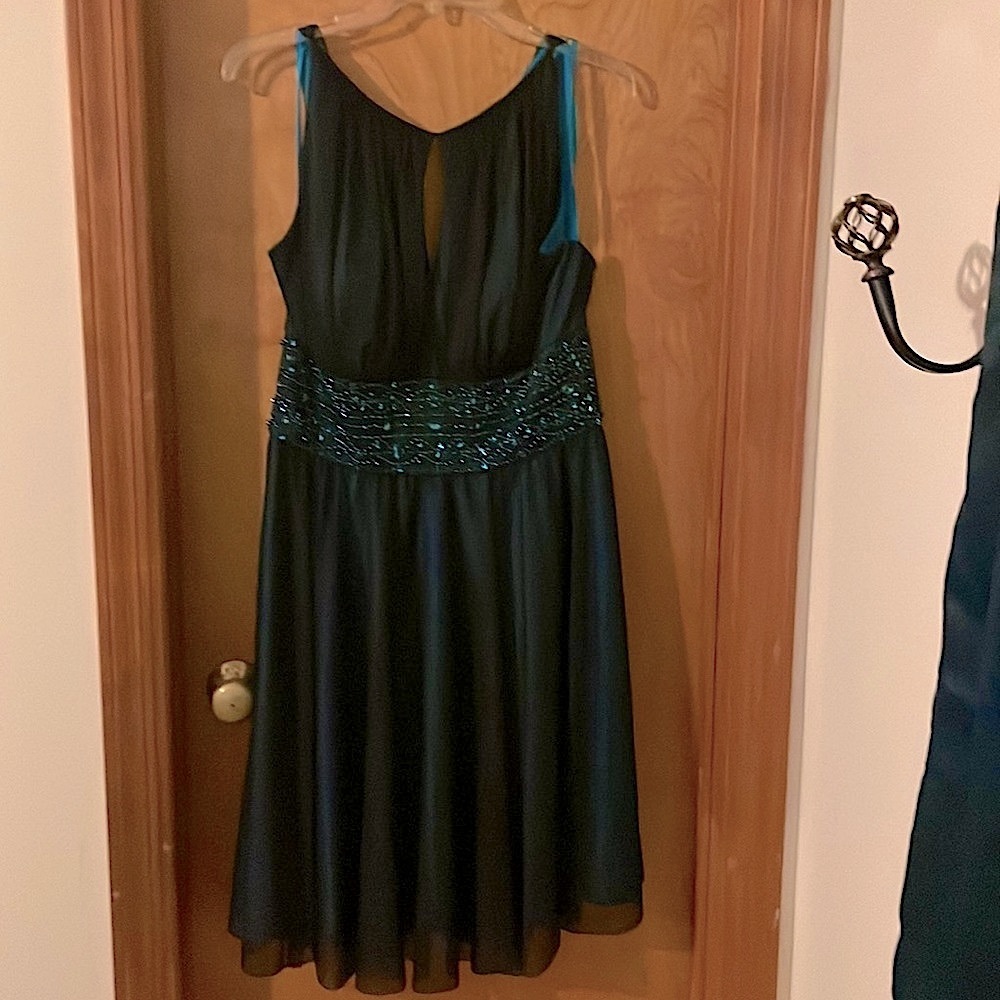 Jessica Howard teal dress, size 12